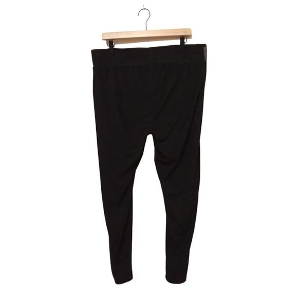 SEVEN7 Black High Rise Faux Suede Pull On Leggings Sz XXL - Picture 4 of 7